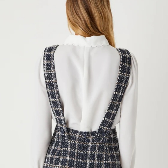 ❤️SOLD❤️ Plaid Skort Romper - Picture 2 of 3